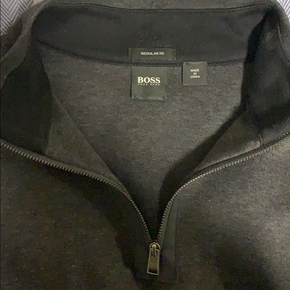 Hugo Boss Quarter Zip Sweater - Picture 4 of 4